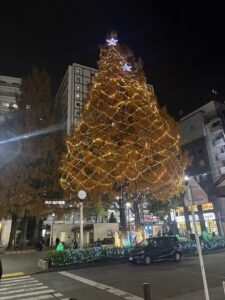 駅前イルミネーション2025